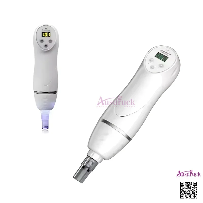 Diamond Tip Microdermabrasion Machine - Home Skin Rejuvenation with Powerful Vacuum Suction