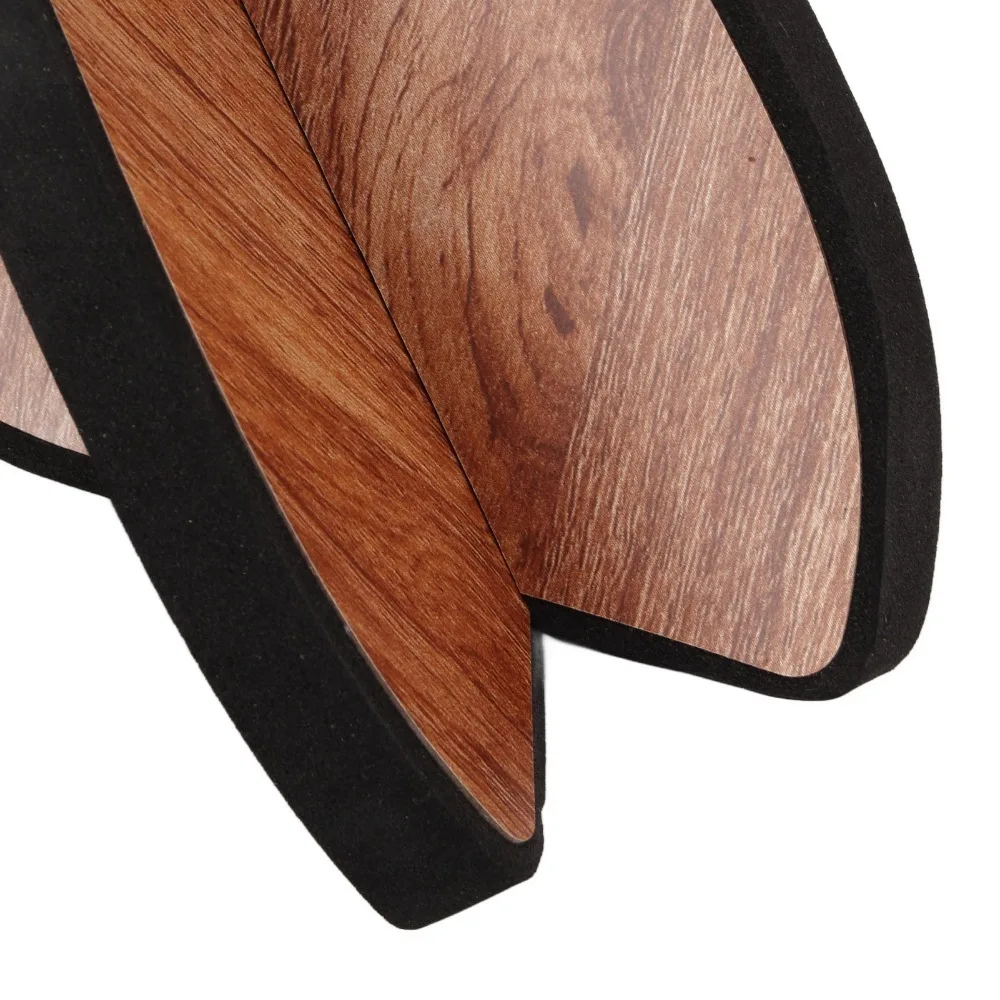 2pcs Brown/BlackWalnut Guitar Stand​ Assembled type ​MDF ​X Frame Style Stand​ ​Universal Fit​ ​Removable Assembly Bracket​
