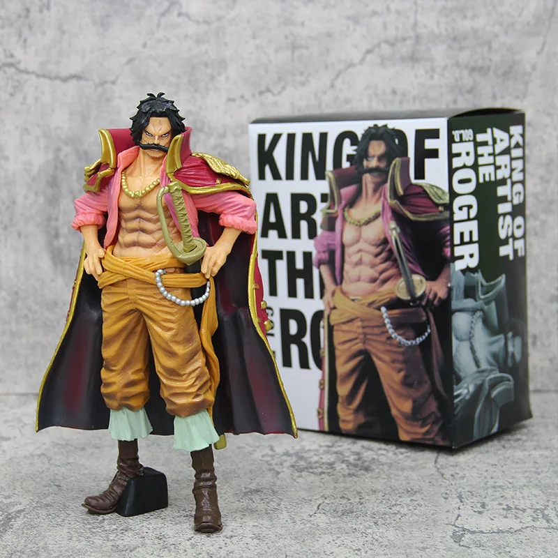 22cm Gol·D·Roger Figures One Piece Anime Action Figurine Pvc Collectible Model Doll Statue Toy Ornament Decoration Gift