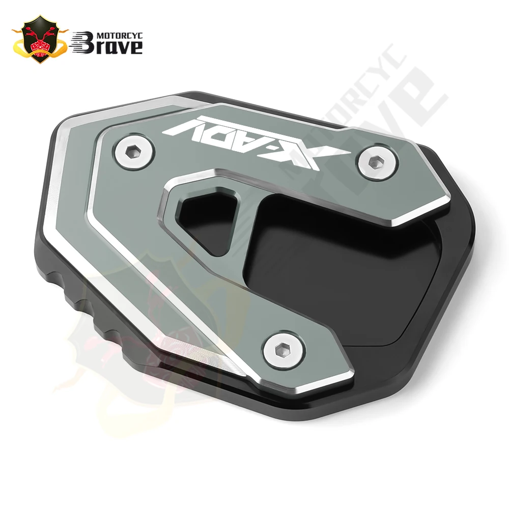 Honda X-ADV 750 2021 2022 2023 2023 2024 motosiklet aksesuarları Kickstand ayak yan stant uzatma pedi destek plakası