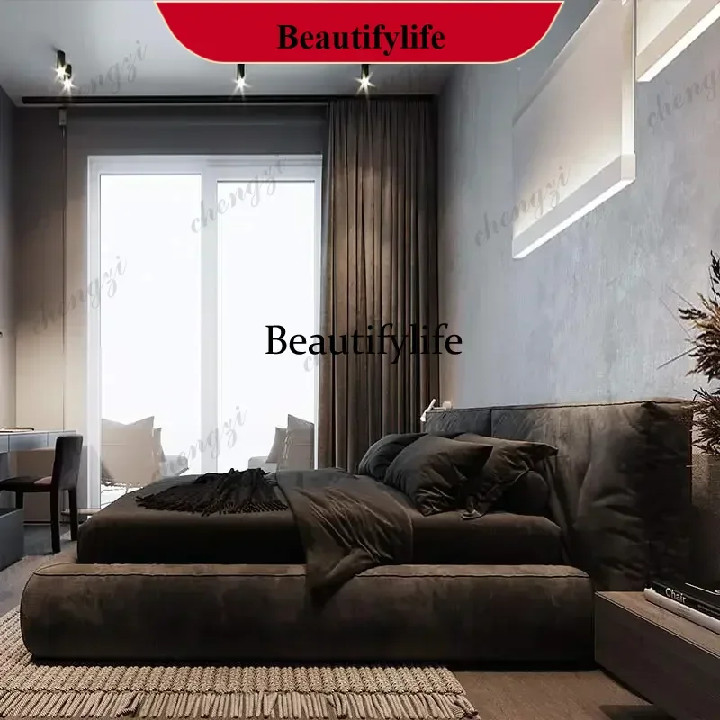 D178 Modern Unique Beds Under Storage Nightstands Queen Size Bed Frames Headboard Luxury Camarotes Para Dormitorio