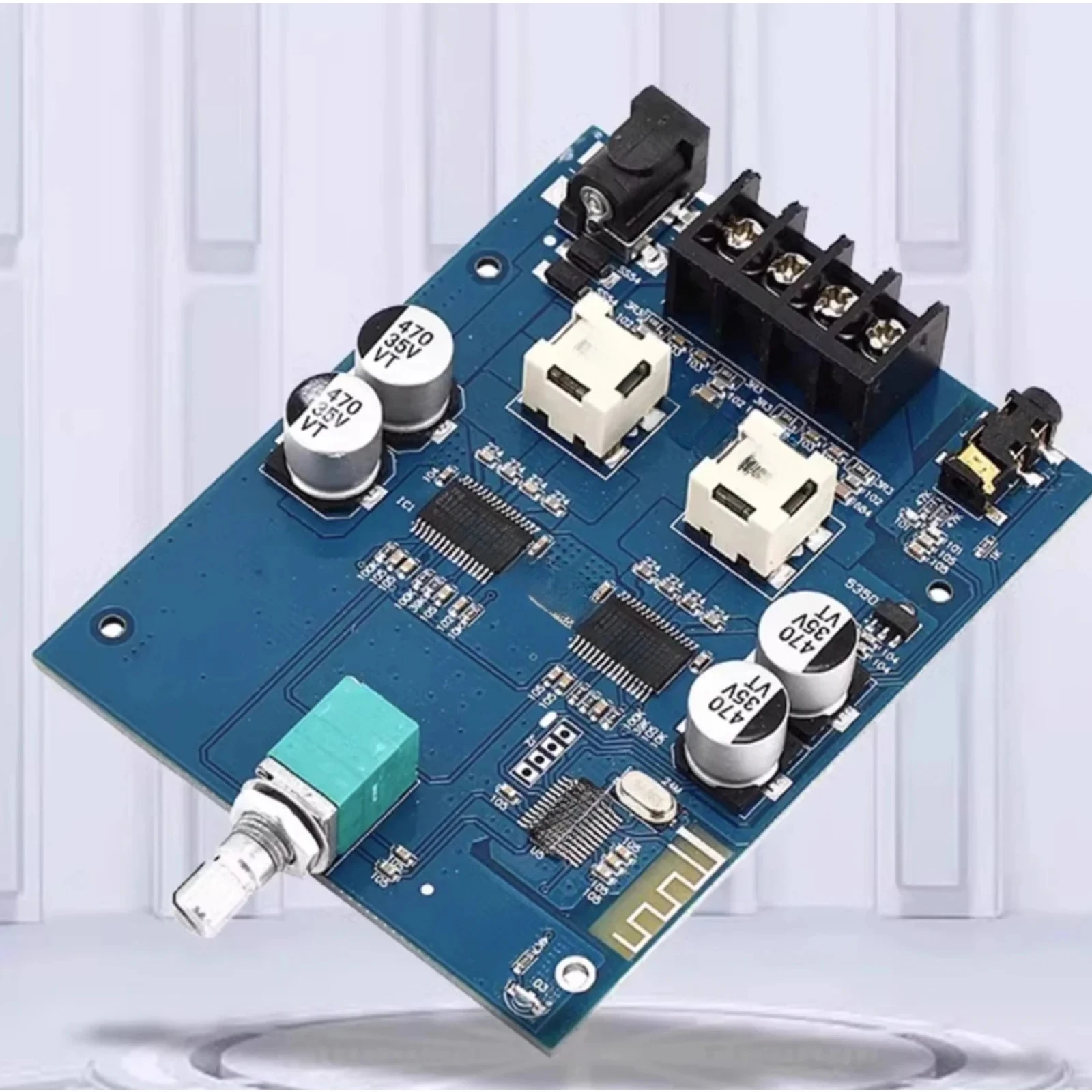 Adapted for TPA3116 2.0 Stereo Digital Class-D Audiophile HiFi Bluetooth 5.0 Amplifier Board
