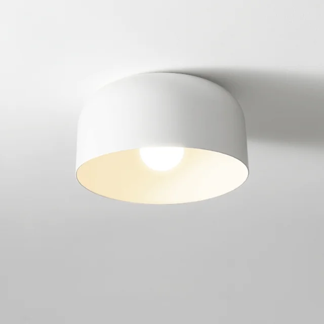 Minimalistische LED ovale semi-inzet plafondverlichting Home Decor Gang e27 plafondlamp Decoratie Interieur hal decor licht
