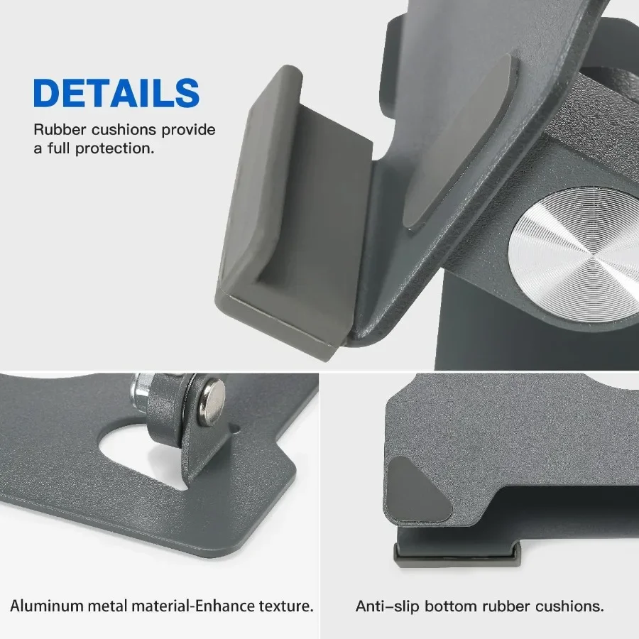 Supporto per tablet Supporto per tablet per iPad Supporto da tavolo multiangolo portatile regolabile compatibile con iPad Pro 9.7 10.5 12.9 Air Min