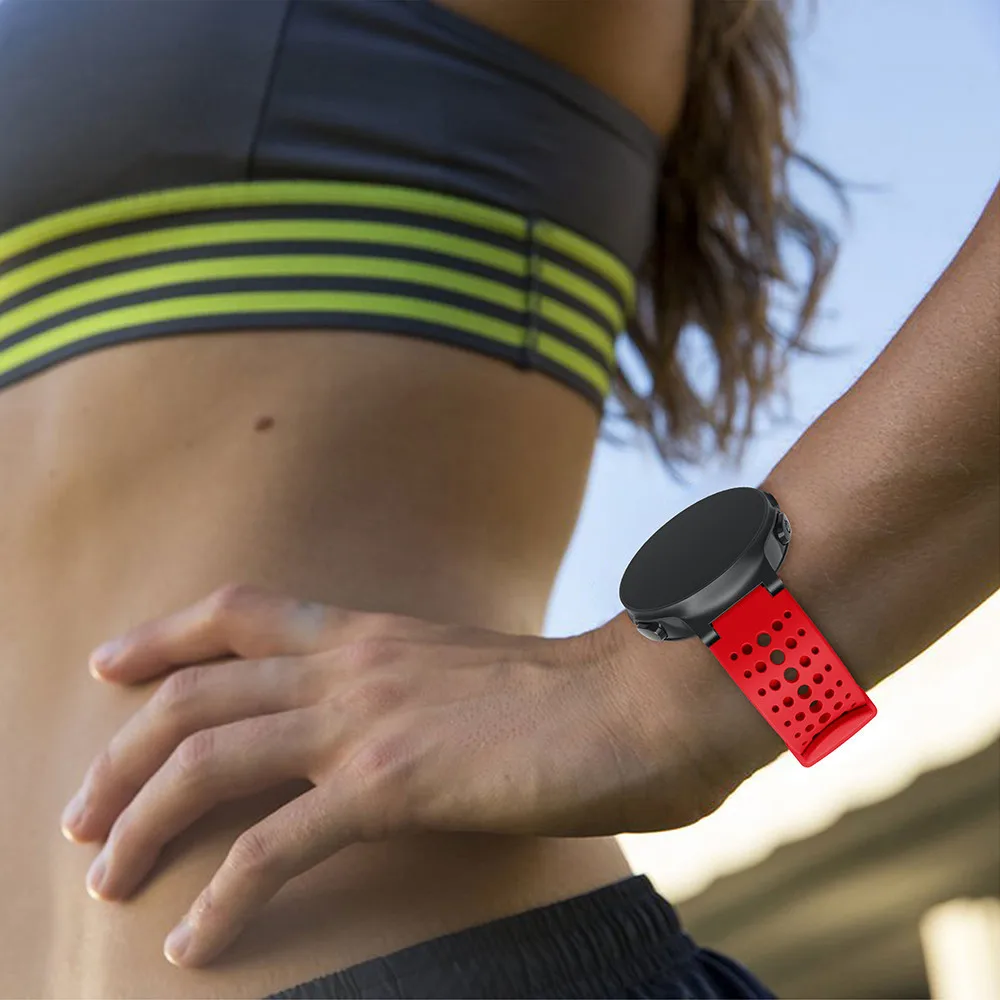 Neues 6-Farben-Silikon-Ersatzarmband für Garmin Forerunner 230 235 220 620 630 Uhrenarmbänder mit Werkzeug Outdoor-Sportarmband – Detail 32