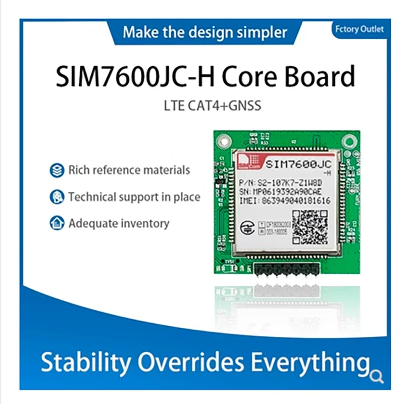 

Плата разработки SIMCOM SIM7600JC-H LTE CAT4+GNSS