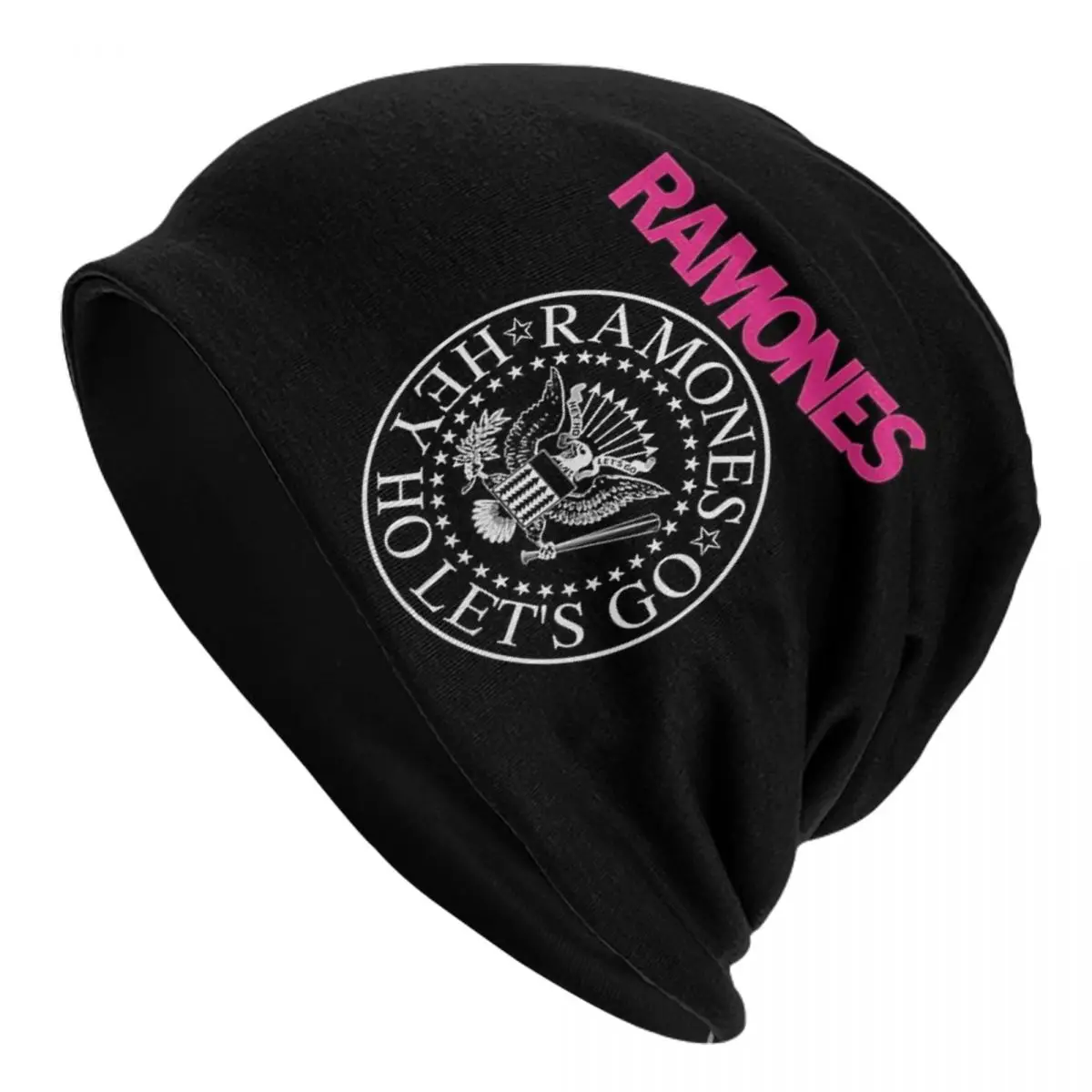 The Ramone Merch Ciepła czapka z dzianiny Hip Hop Bonnet Hat Jesień Zima Czapki outdoorowe dla mężczyzn Kobiety Dorośli