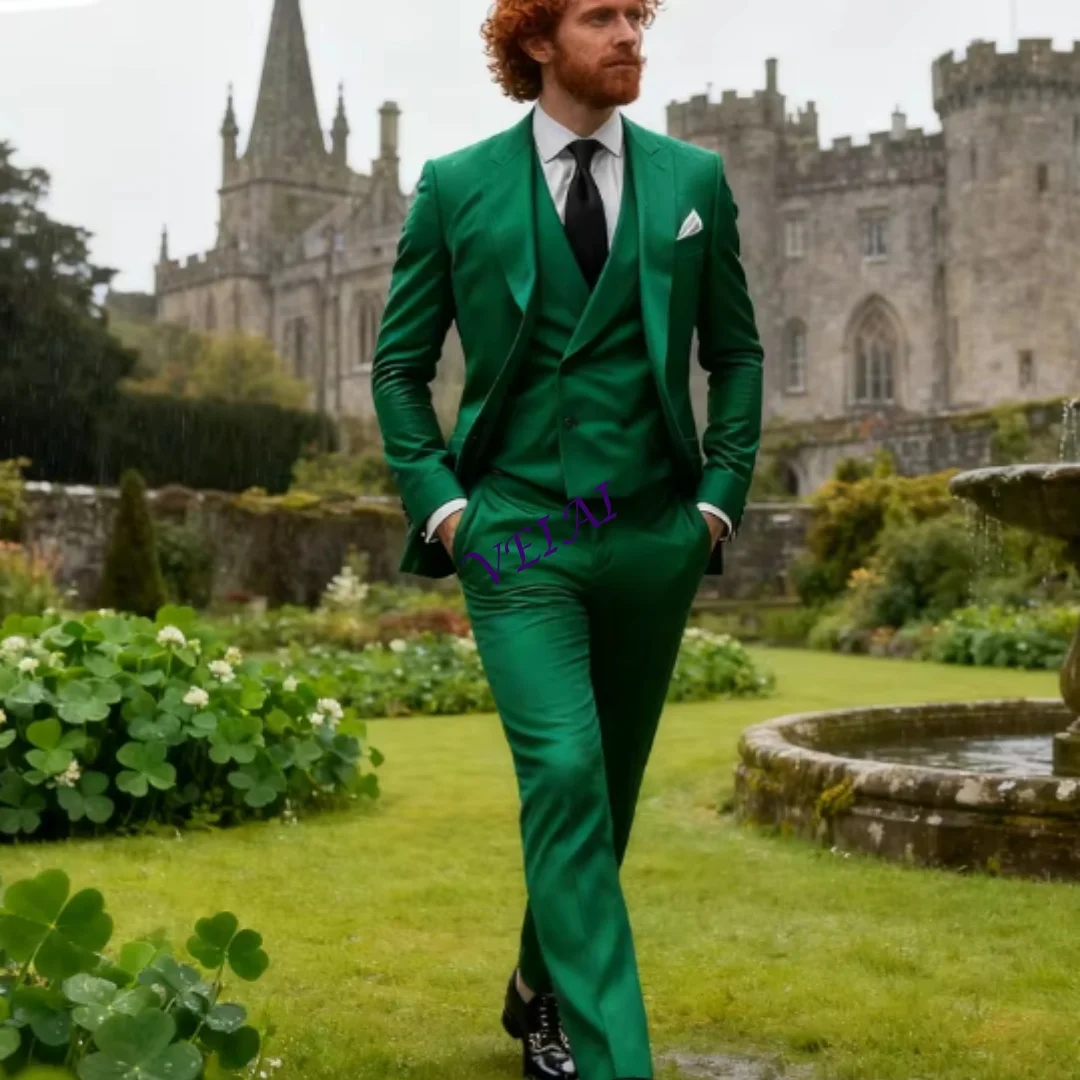 

Мужской костюм-смокинг Slim Fit на заказ: высококачественный, красный и темно-синий, для бизнеса, офиса и повседневной носки