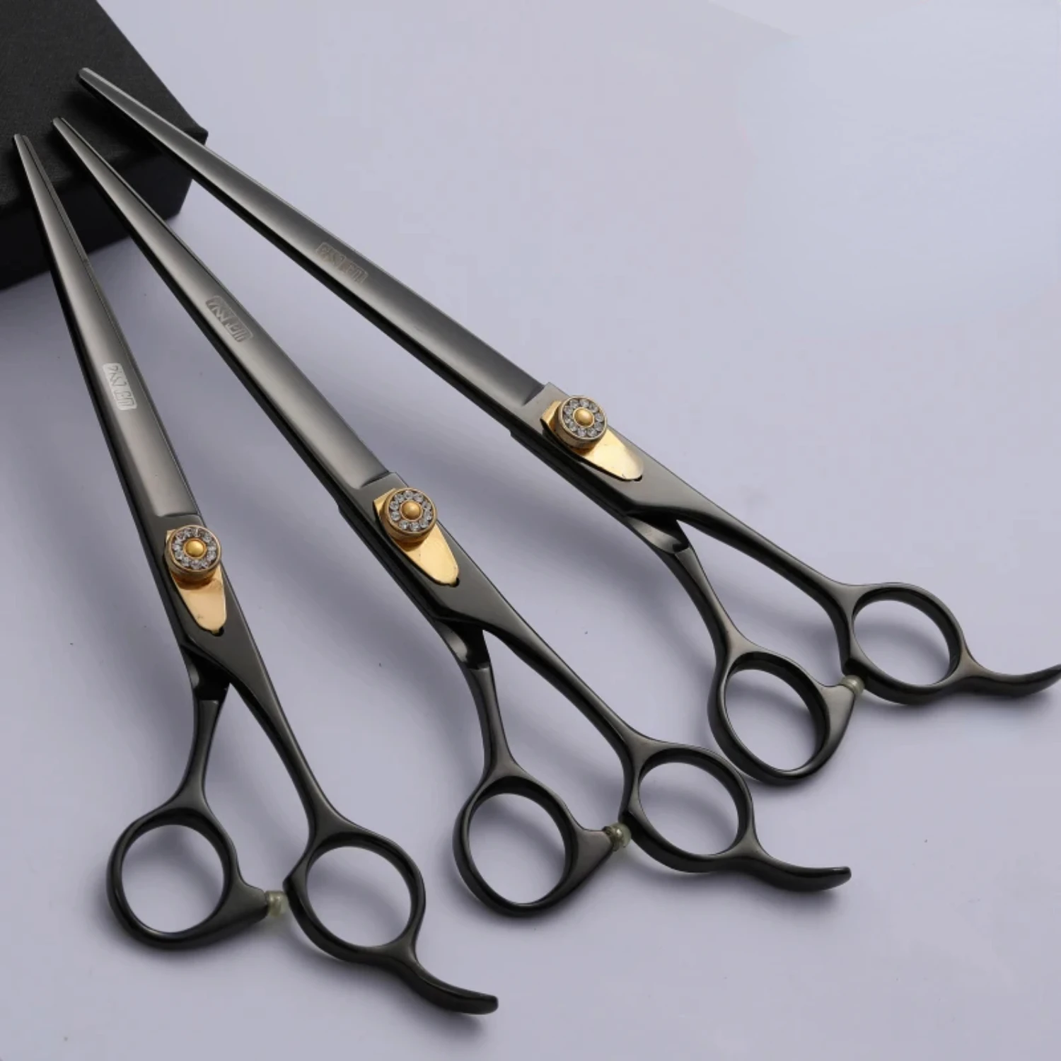 Premium Stainless Steel Precision Trimming Shears for Effortlessly Achieving Salon-Quality Haircuts - Ideal for All Hair Texture