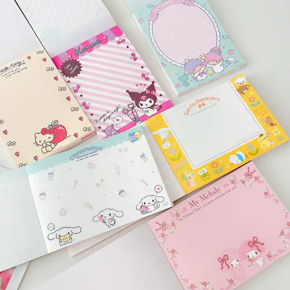 سانريو الكرتون دفتر كورومي ميلودي سينامورول المفكرة الكتب مذكرة الوسادة الحلو المحمولة اليد حساب كتاب اللون الصفحة الداخلية #5