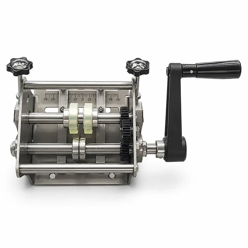Manual Edge Banding Slitter Dust Free Cutting Two Equal Parts Burr Free Operation Compatible with Hand Drills Woodworking