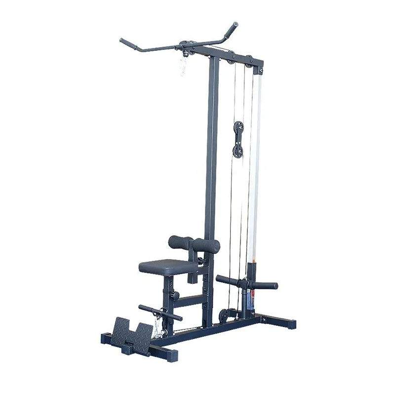 Hot sale Home Gym Multifunctional Workout Station Lat Pull Down Machine With Seat And Low Row Cable Machine