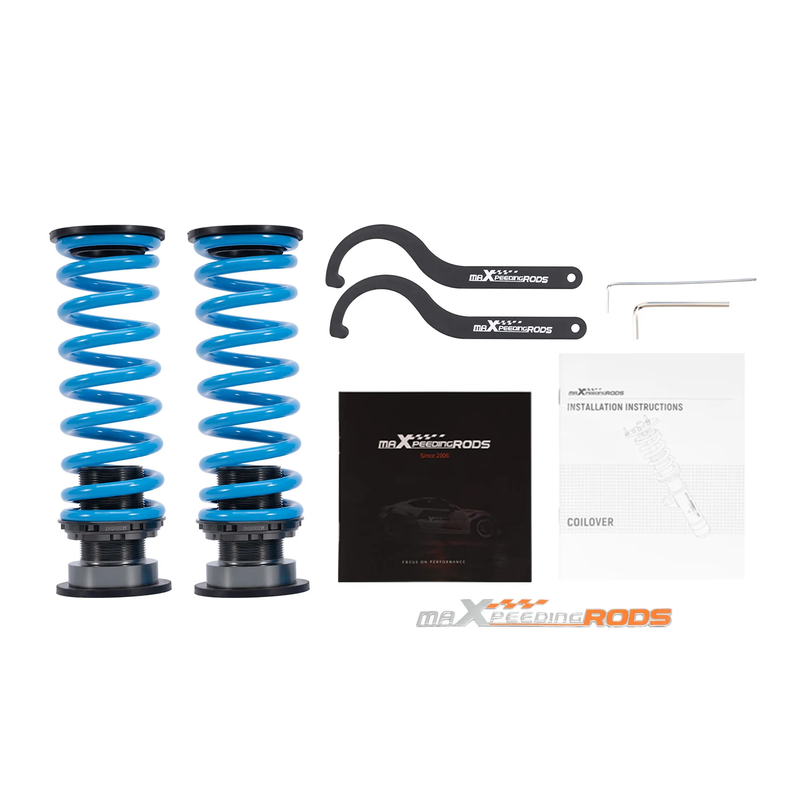 Maxpeedingrods Coilover Shock Absorber For Chevrolet Cruze 2016-2019 Coilover Suspension Adjustable Hight Damper Lowering kit