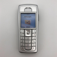 Original 6230i Old Mobile Cell Phone 2G GSM 900/1800/1900 Unlocked English Arabic Russian Keyboard Made in Finland on 2005 Year