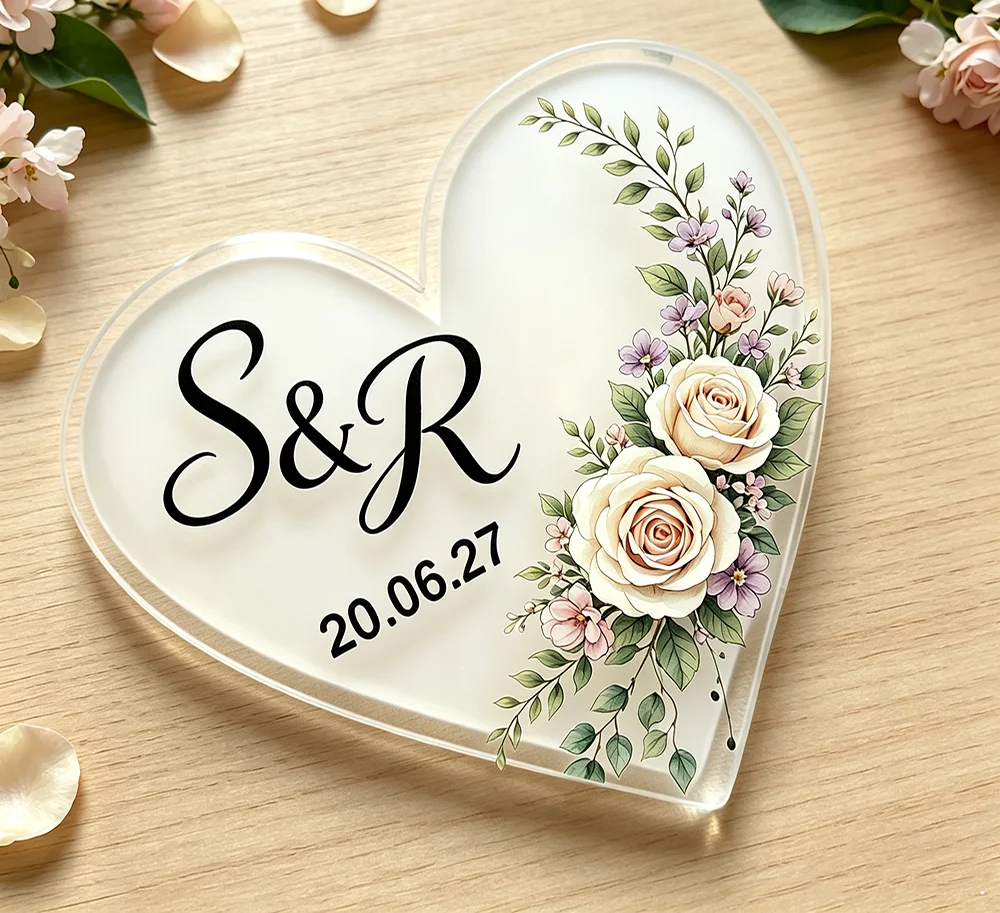 80Pcs Personalized Acrylic Pins, Print Your Crest and Monogram Wedding Favors,Minimal Guest Keepsakes,Wedding Boutonniere