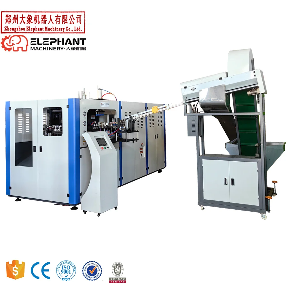 Customized Best Energy Saving Blow Molder 4 Cavity Fully Automatic PET Water Bottle Plastic Bottle Making Machine With Servo Mot