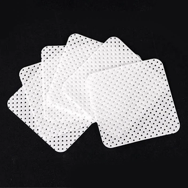 200Pcs Remover Nail Polish Wipes Lint Paper White Color Cotton Nail Art Removal Wipes For Nail Clean Tool
