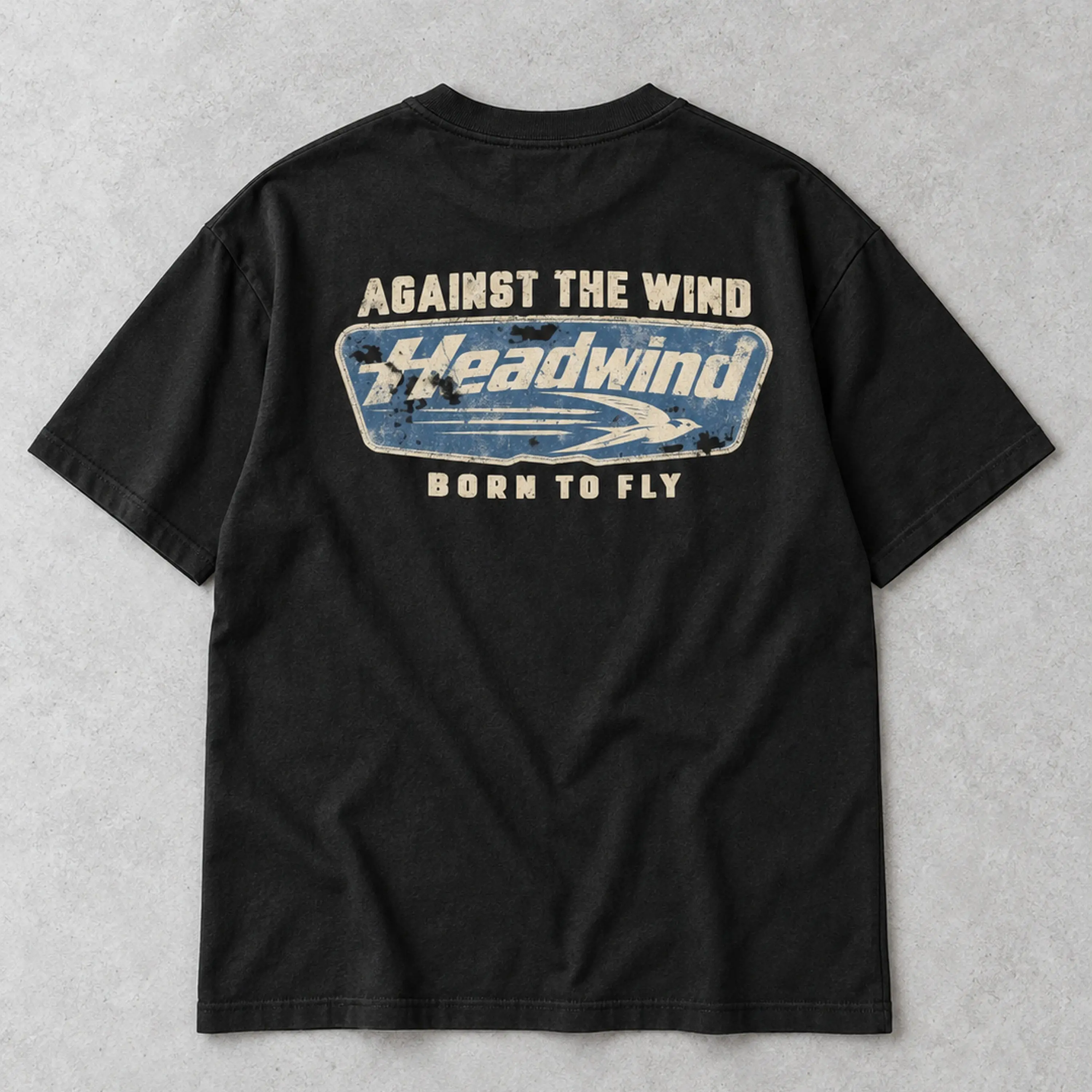 Swift Bird Vintage Badge T-Shirt