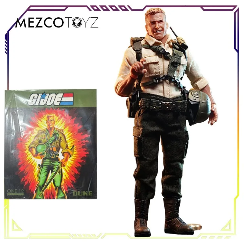 

MEZCO TOYZ оригинальная 1/12 мобильная кукла серии Duke Gijoy спецназа аниме фигурка модель игрушки подарки для мальчиков