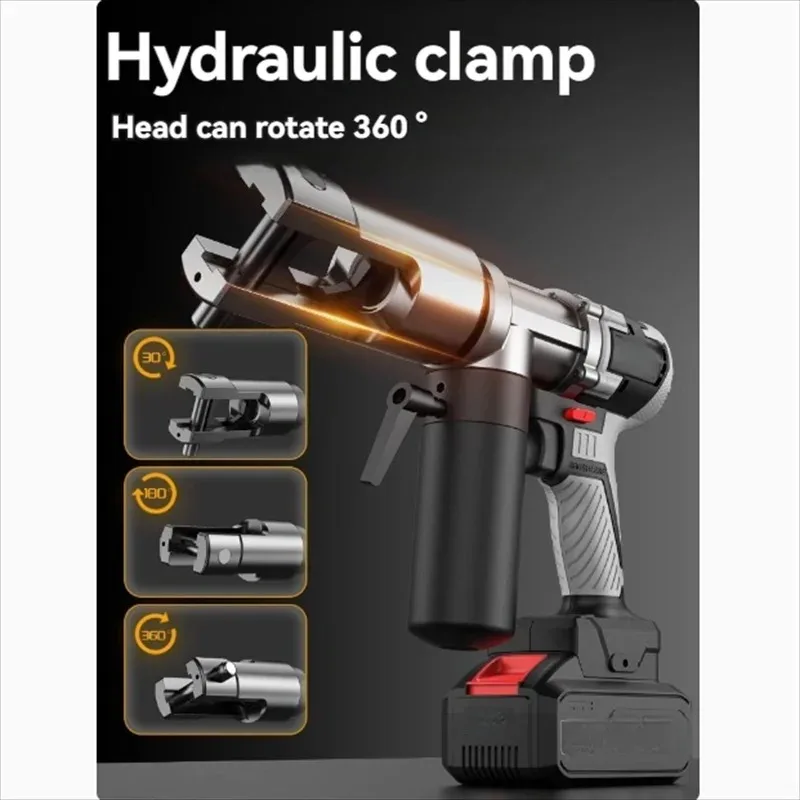 

DC 21V Professional Rechargeable 240 Hydraulic Pliers Crimping Pliers Charging Crimping Tool Hydraulic Pliers
