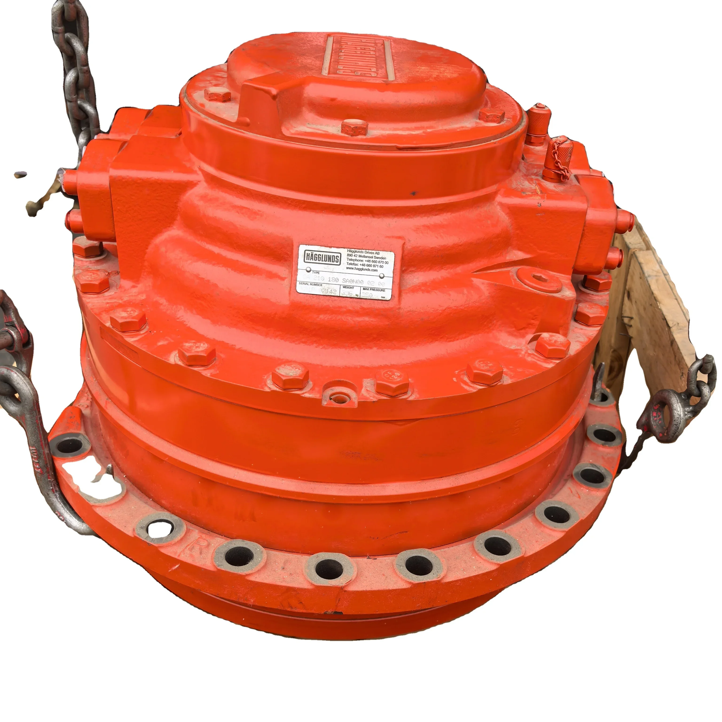 

HAGGLUNDS CA210180SA0N000200 Hydraulic Piston Orbit Motor