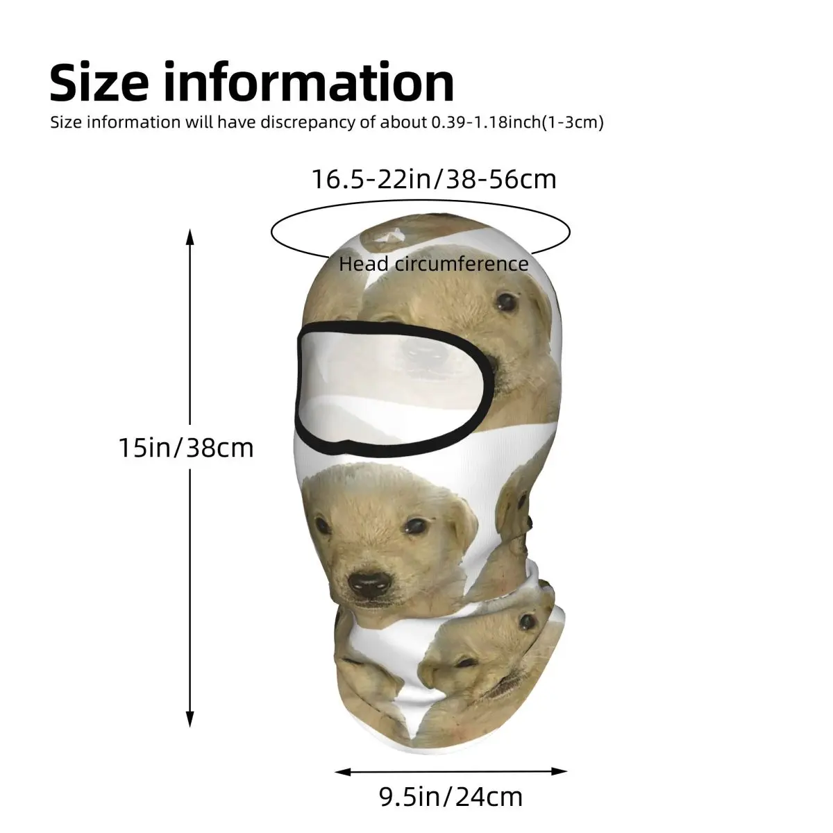 Jotchua Meme Jotchua Dog Breathable Thin Balaclava Full Face Mask Sun Protection Neck Gaiter For Motorcycle Fishing Outdoor - view 4