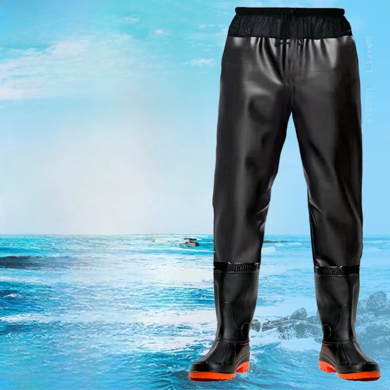 pantalon-de-peche-mi-corps-epaissi-ultra-leger-impermeable-a-taille-haute-avec-bottes-de-pluie-integrees-combinaison-une-piece