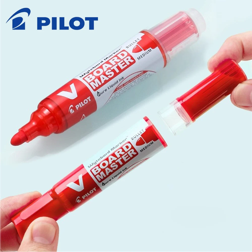

1pcs Japan Pilot Erasable Whiteboard Marker V Direct Liquid Large Capacity Ink Classroom Replacement Ink Bag Office Supplies