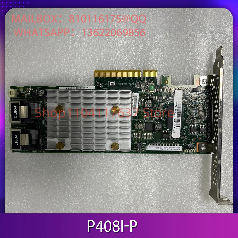 For HP P408i-p 830824-B21 836269-001 HPE P408i-p SR Gen10 830826-001 Array Card