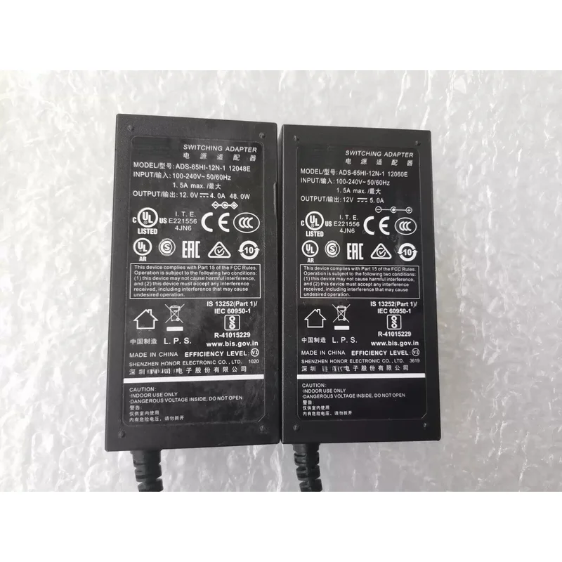 

используется для информационoto Ads-65hi-12n-1 12 В 4 А 12 В 5 А для импульсного адаптера Dahua, зарядного устройства, источника питания