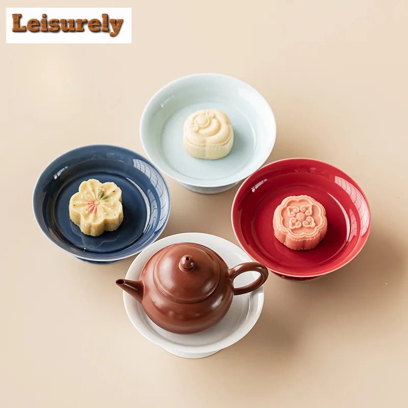 

Ji-hong, фруктовая тарелка на высоких ножках, креативная кондитерская тарелка, освежающая тарелка с фруктами, бытовая посуда для гостеприимства, аксессуары для рукоделия