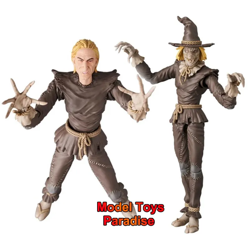 

Medicom Toy Mafex 1/12 Men Soldier Terror Scarecrow Super Villain Full Set 6inch Action Figure Collectible Toys Gifts