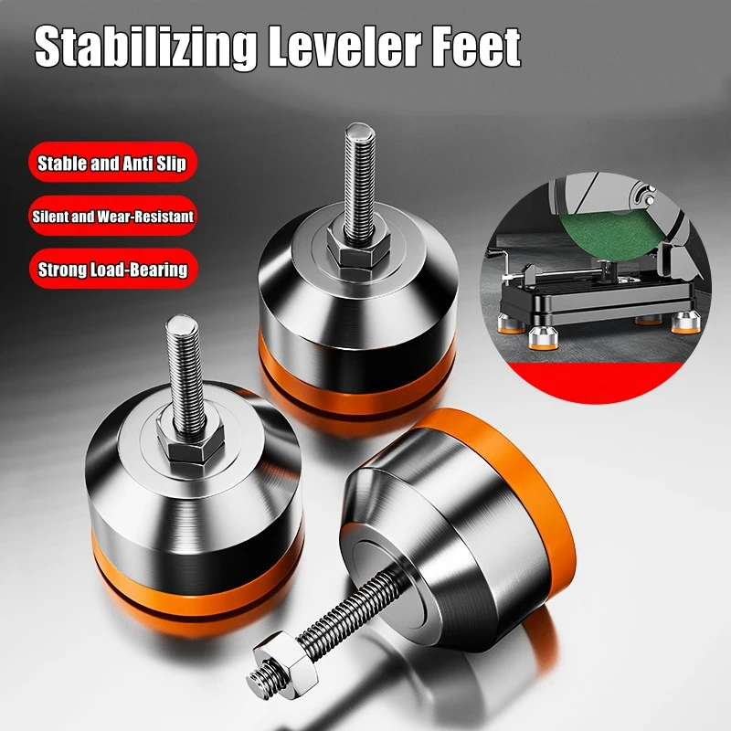 Heavy Duty Leveling Screw Leg Stabilizing Leveler Feet Adjustable Feet Leveler Foot for Furniture Mechanical Equipment