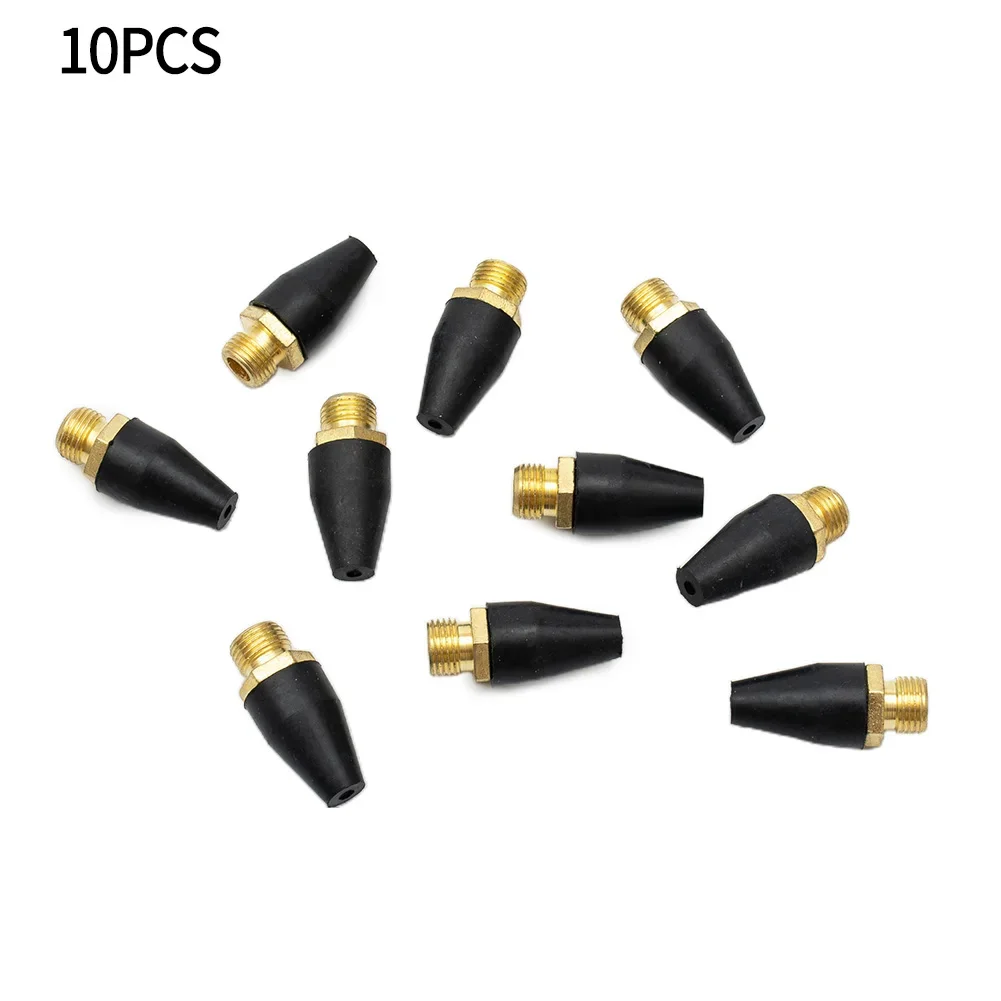 Tip For Air Blow Tool Tip ForAir Blow Tool Replacement Tip Set for Air Blow Tools Pack of 10 1/8 Inch NPSM Male