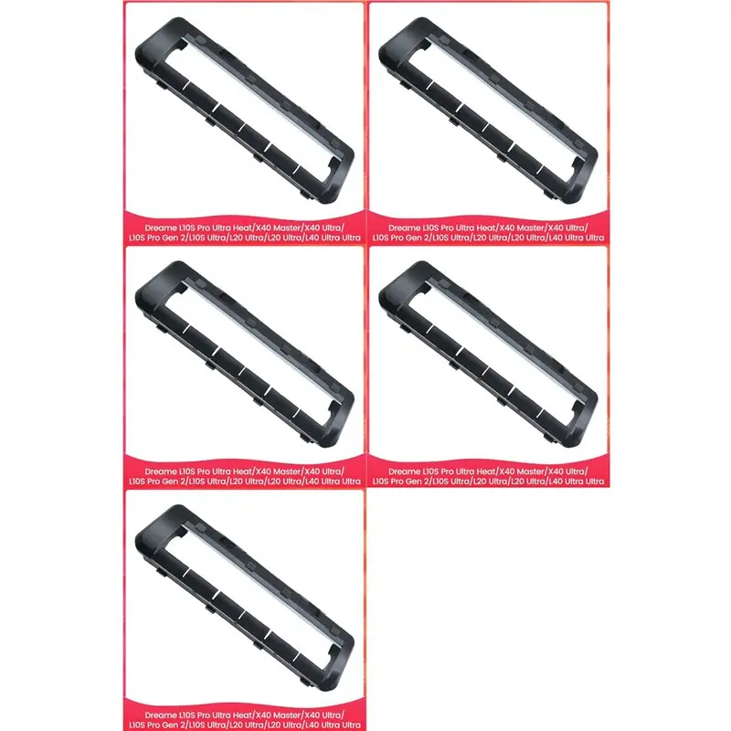 HLZS-5X Main Brush Cover Replacement Parts For X20+ For Dreame L10s Pro Ultra Heat/X40 Master/X40 Ultra/L10s Pro Gen 2
