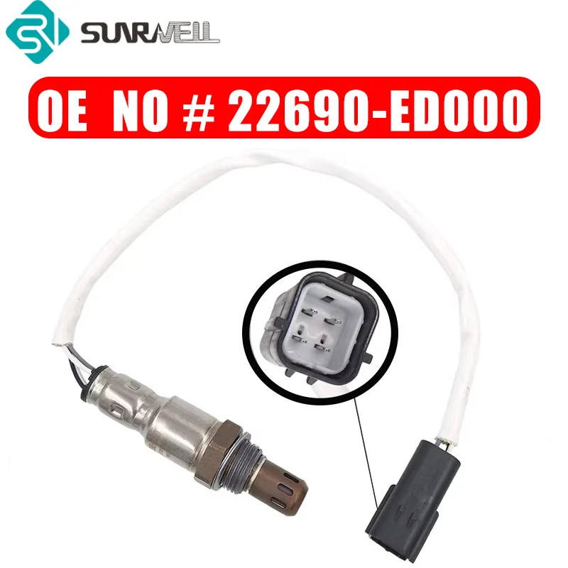 22690-ED000  Oxygen sensor   For Nissan Almera Altima Tiida GT-R Maxima Qashqai QX56 X-Trail Pathfinder Lambda 22690ED000