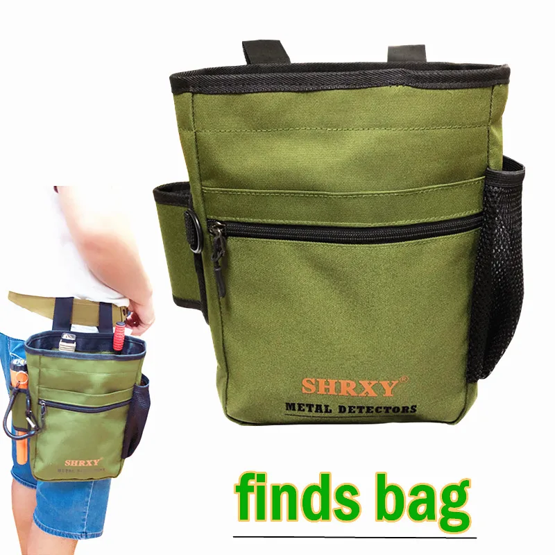 Metal Detecting Finds Bag Multipurpose Digger Pouch Tools Bag for PinPointer Xp ProPointers Detector