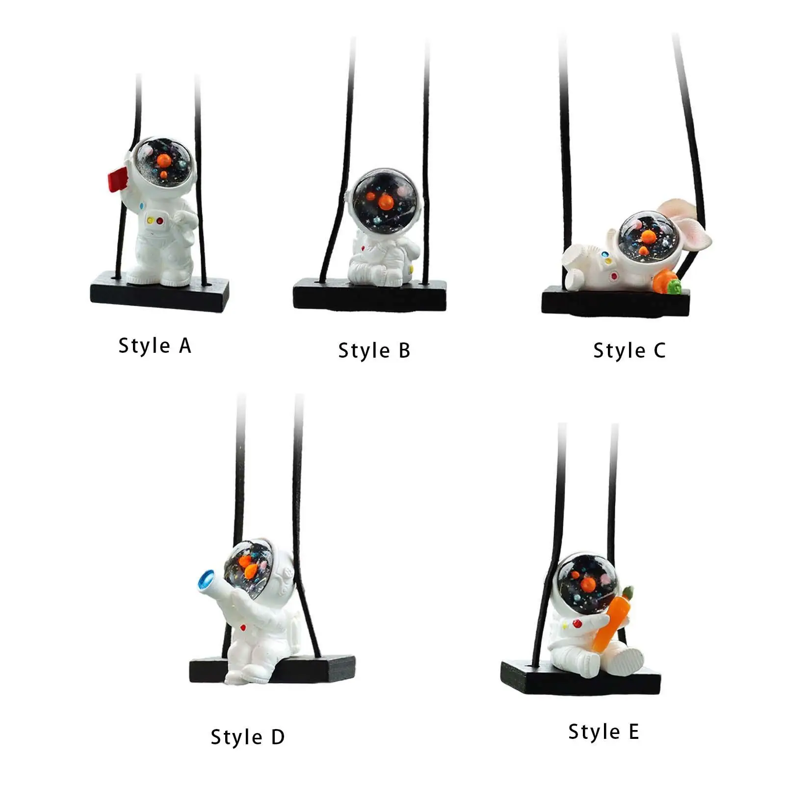 

Автомобильный астронавт, подвеска-зеркало, подарок на день рождения, автомобильное зеркало заднего вида, подвеска для