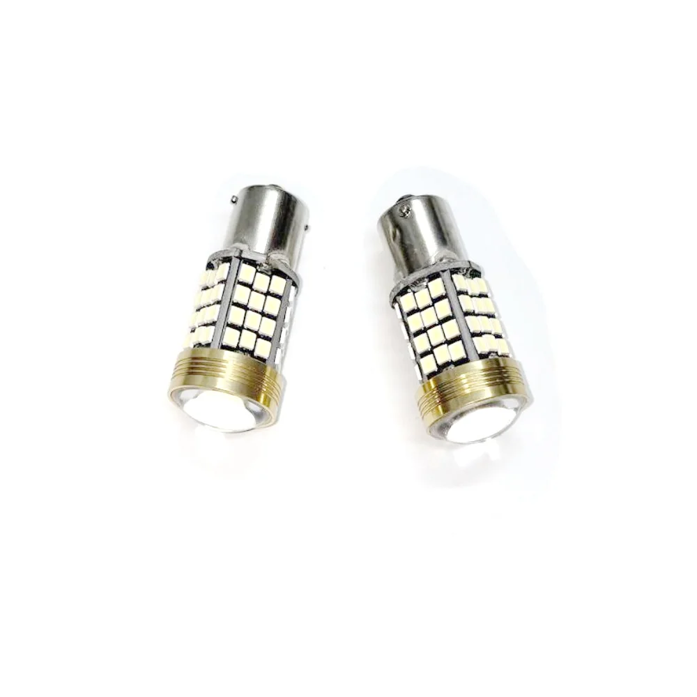 

Лампы заднего хода для автомобиля July King 1156 P21W BA15S, 6000K LED 72SMD 5.6W, 1 пара, суперяркие, с широким углом обзора, комфортное движение задним ходом!