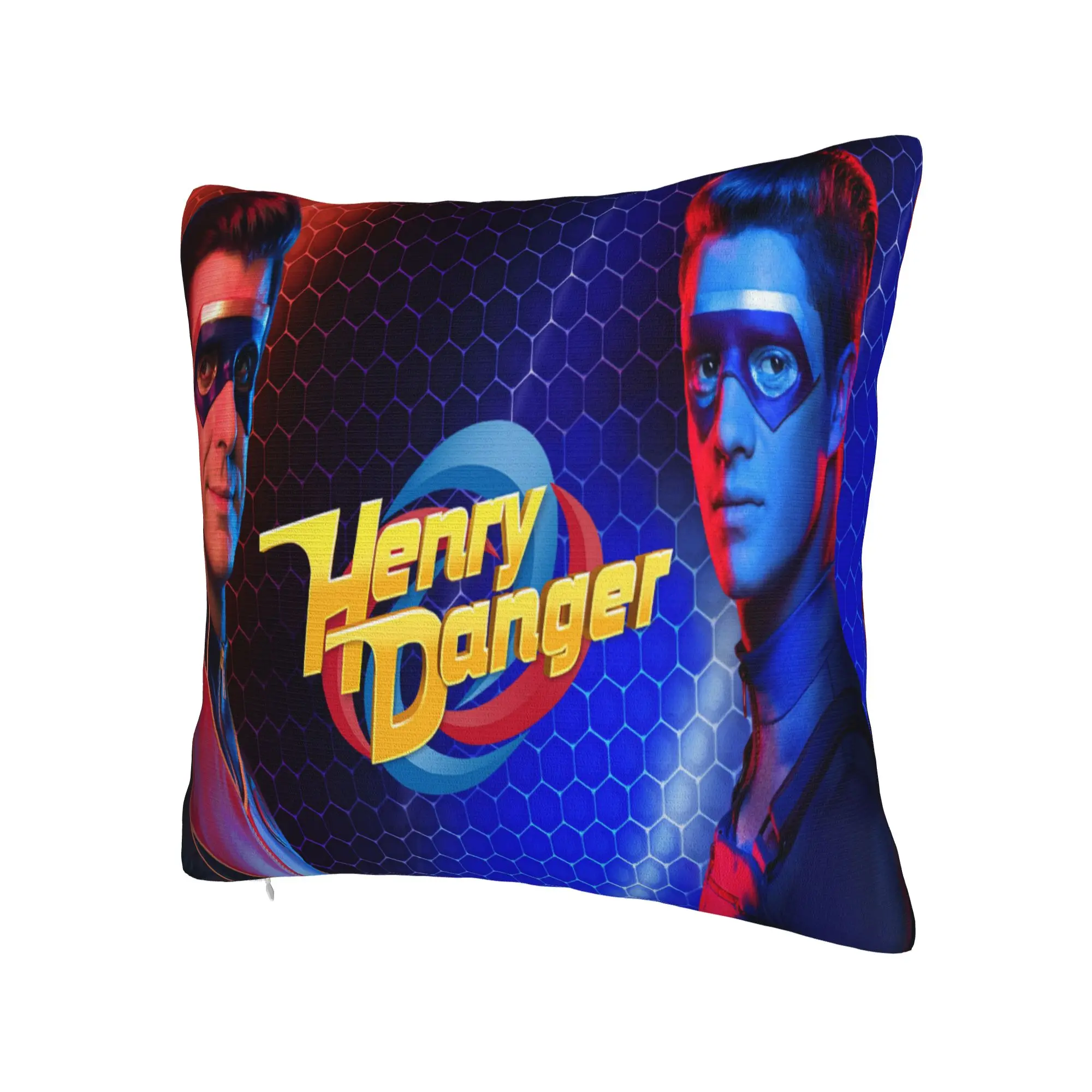 New Style Home Captain Henry And Kid Danger  Decor Pillowcases Merch  Pillow Cover Square Multi Size