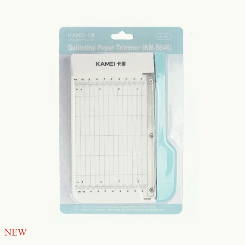 

4x6 Inch Handheld Paper Trimmer – Lightweight Guillotine Cutter for Photos, Cards & Documents