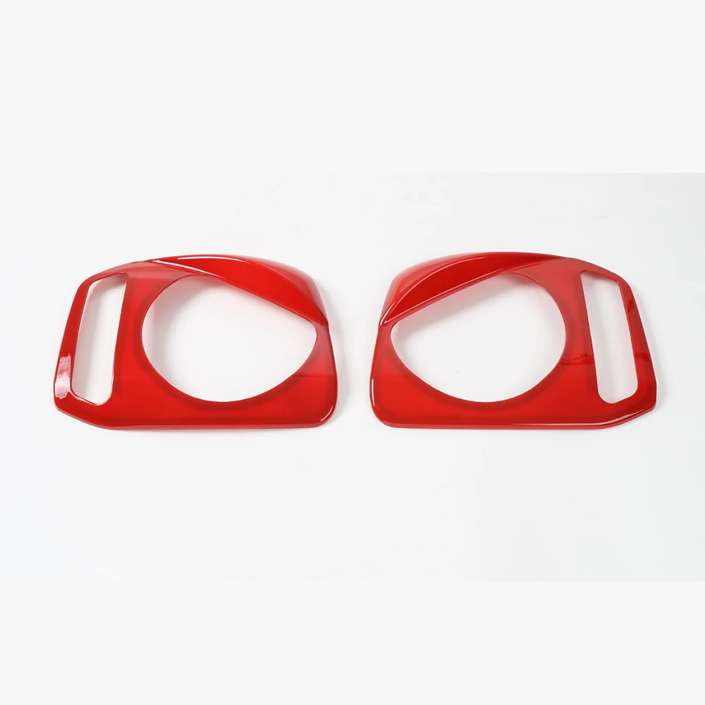 Front Headlight Decoration Trim Cover Headlamp Sticker for Suzuki Jimny 2007-2017 Black/Red/Chrome Car Exterior Accessories