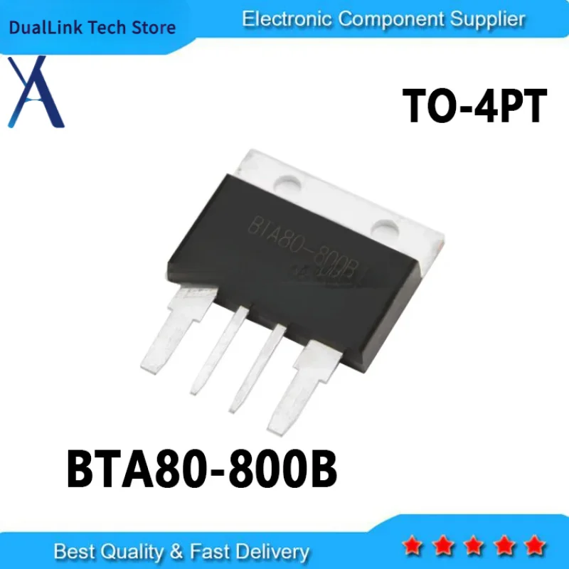 

10PCS New and Original BTA80 BTA80-800B 80A 800V TO-4PT