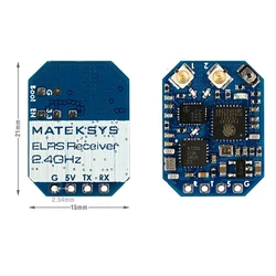 MATEK R24D ELRS-R24-S ELRS-R24-D 2.4G Receiver ExpressLRS CRSF for RC FPV Racing Freestyle Nano Micro Mini Long Range Drones