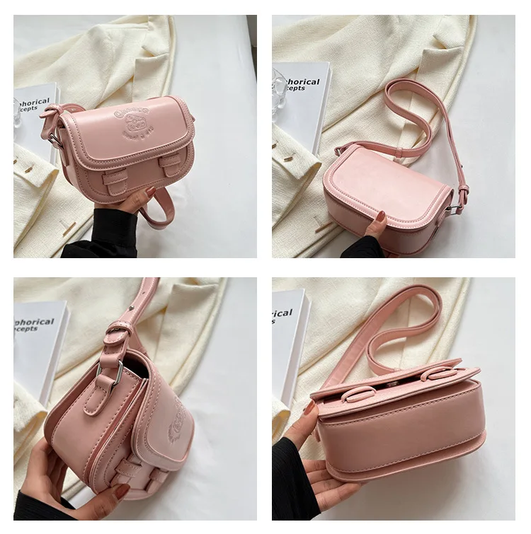 Famous brand design bags for women 2023 new luxury bolso replica Fashion Retro Handbag Female Shoulder Bag small square bag