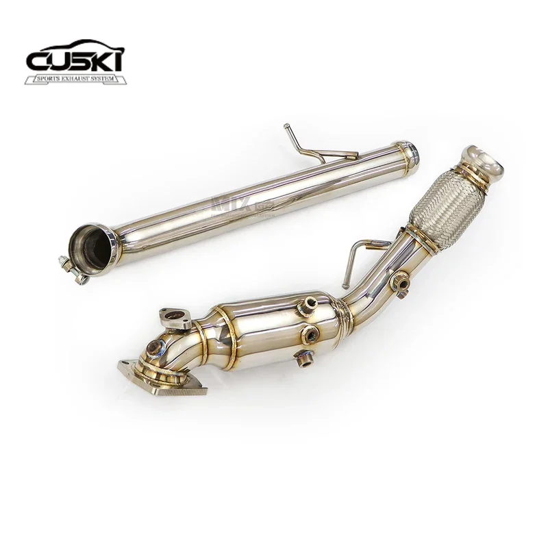 

High Performance Exhaust System For Jeep Wrangler Rubicon JL 2.0T 2018-2020 quality Stainless Steel Exhaust Modification system