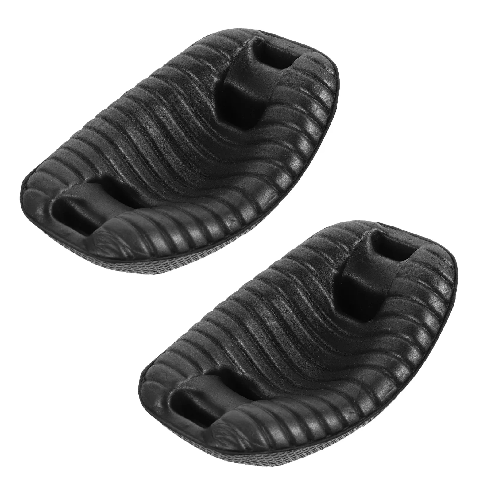 2Pcs Hockey Chin Cup Pads Comfortable Breathable Sponge Cushion for Ice Hockey Chin Guard Safety Protection Sports