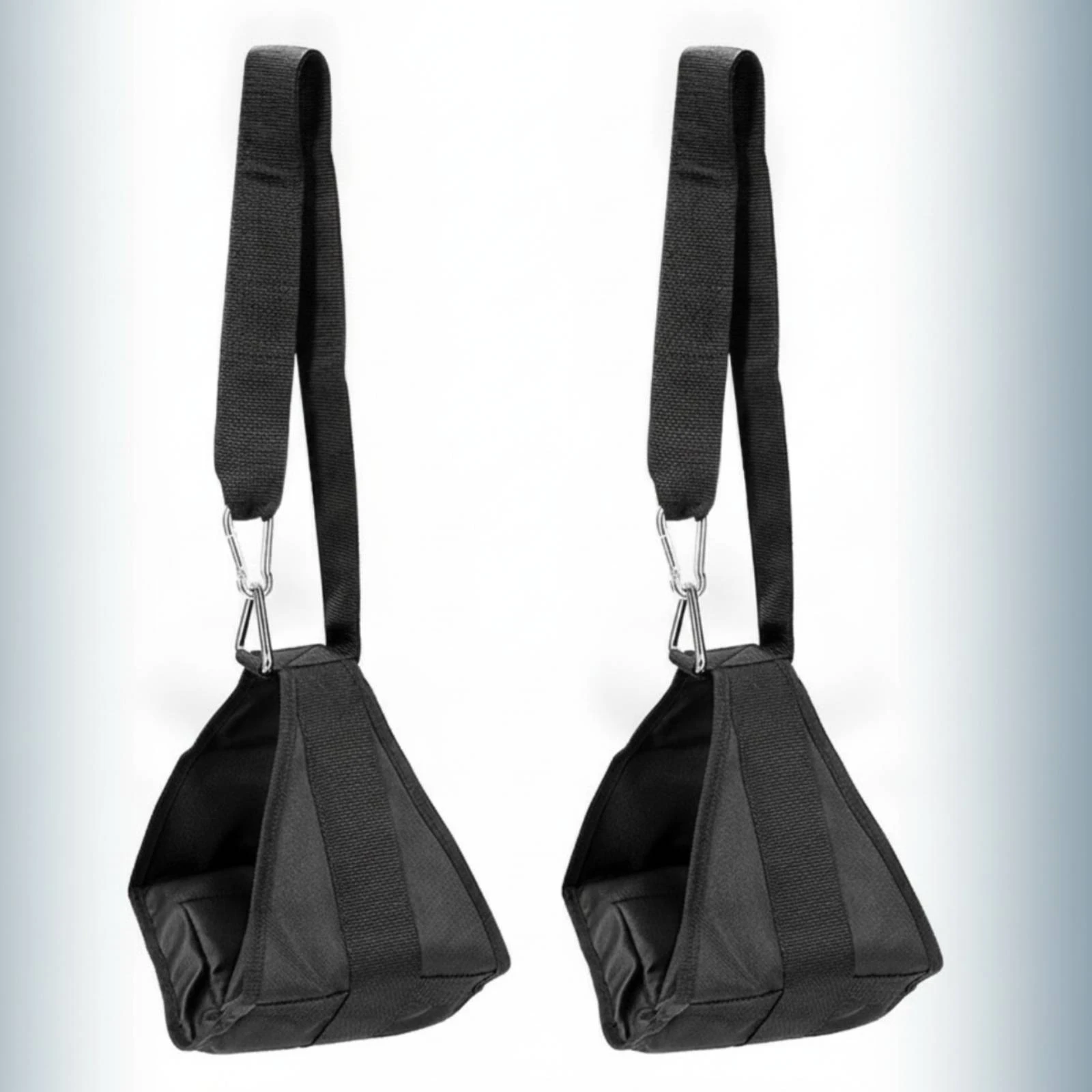 2 Pieces Hanging Ab Straps Sturdy Ab Sling Straps Abdominal Slings Tear-Resistant-Resistant Secure for Athletes
