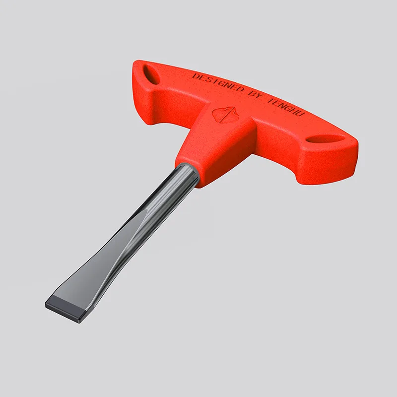 T Handle Flathead Screw Drivers Assembly Tool for Slotted Screw Use on Quick Release Plate or Camera Tripod Monopod Small Flat