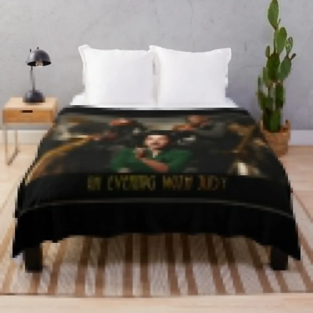 

An Evening With Judy Throw Blanket Bed covers cosplay anime Blankets
